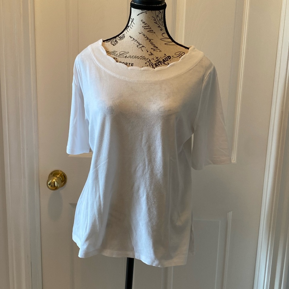 Talbots PIMA Cotton Tshirt Size Lp